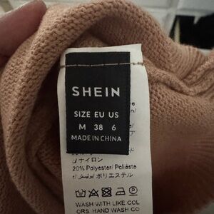 SHEIN Peach Knit Top